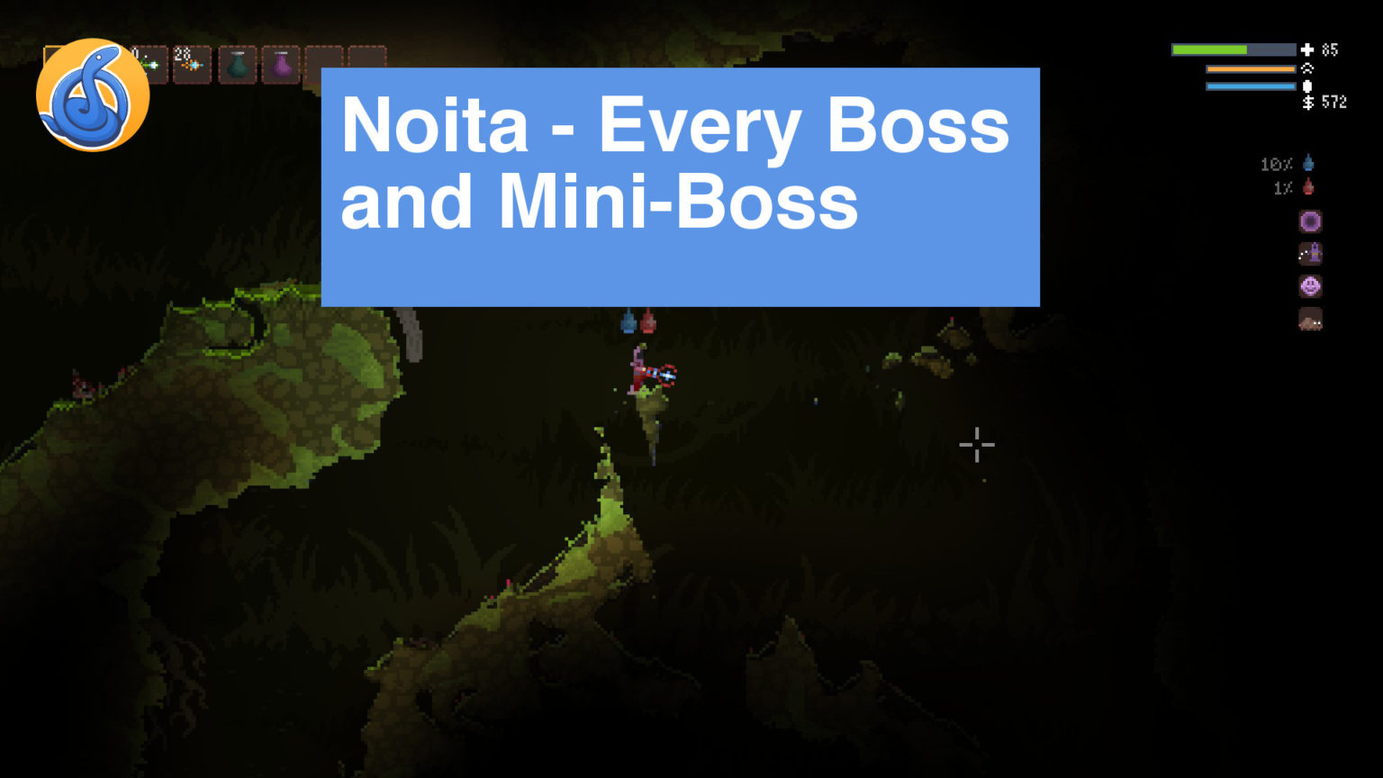 Noita - Every Boss and Mini-Boss Guide - Slyther Games