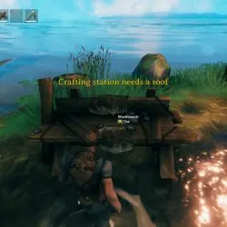 Valheim – Crafting Station Needs a Roof Fix