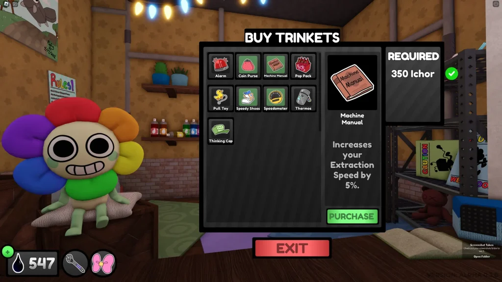 Dandy's World - Buying a Trinket