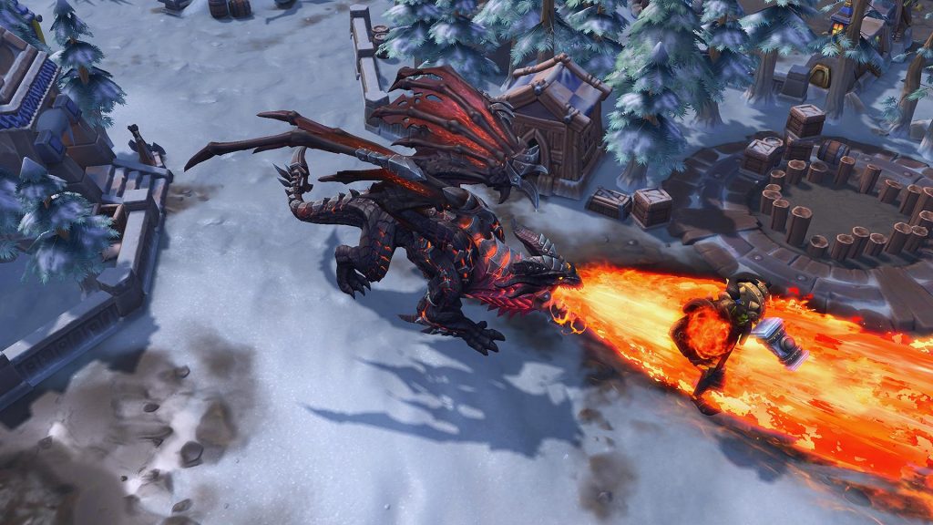 Heroes of the Storm Deathwing Flame Ability