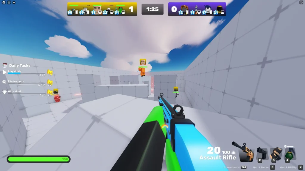 Roblox Rivals Arena Map Screenshot