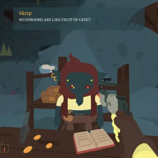 Sulfur - Talking to Goblin Merchant Skrip